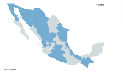 Mapa de Cobertura Nacional